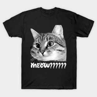 Funny confused cat T-Shirt